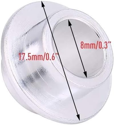Lagerspacer Set - Skate Onderdelen - Skate Onderhoud - Roestvrij Staal - 15 Stuks - Zilver