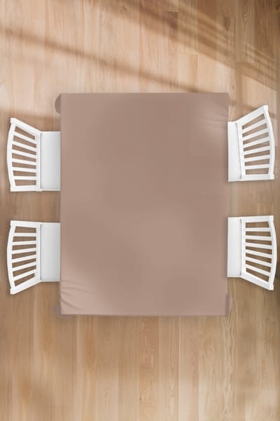 Tafelkleed - Tafellaken - 130x170 cm - Beige - Kleur - Roze - Binnen en Buiten