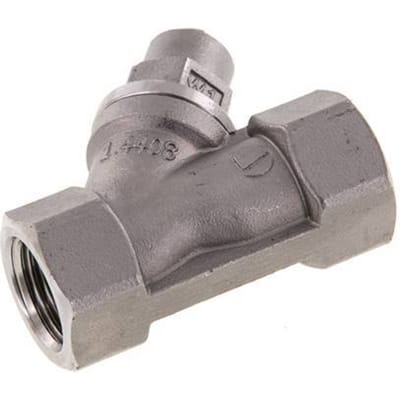 G 1/2'' RVS Y-filter 0.8 mm Maaswijdte 40 Bar - SLS-012