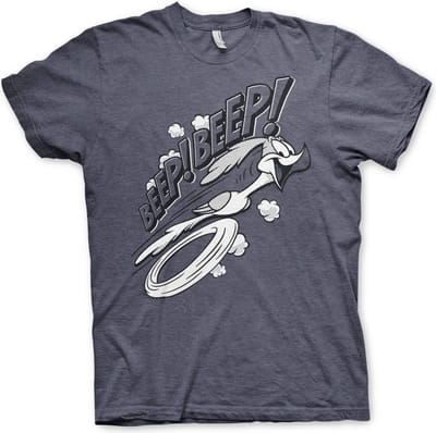 Looney Tunes BEEP BEEP T-shirt Navy-Heather