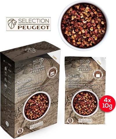 Peugeot Sichuan Rode Peper Zakjes 4x10 G