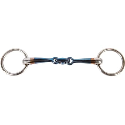 2 ring paardenbit Harry's Horse Sweet Iron 14 mm