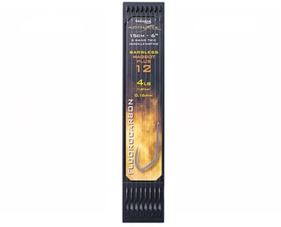 Drennan Onderlijnen Acolyte Maggot Plus Barbless (15cm) - Maat : Haak 16 - 0.14mm