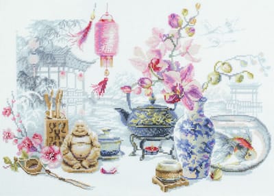 Oriental Serenity Aida telpakket - Magic needle