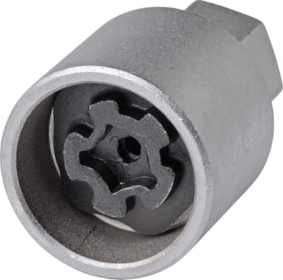 SW-Stahl 02383L-17 velgslot demontage adapter I geschikt voor VW I adapter 537 I demontage gereedschap voor het losmaken van het wielslot I ontgrendelingsgereedschap voor velgsloten I velgslottrekker