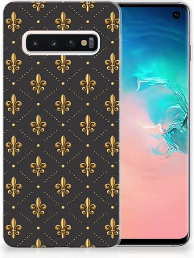 Samsung Galaxy S10 TPU bumper Franse Lelie