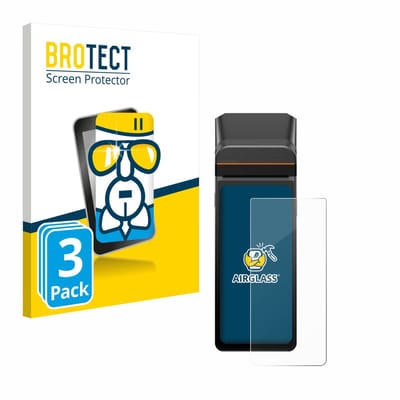 Screenprotector 3 Stuks voor Sunmi V3H Beschermglas transparant