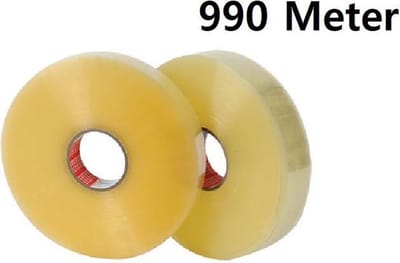 AtivaTape Strong Machinetape PP TRANSPARANT - 48MM X 990M