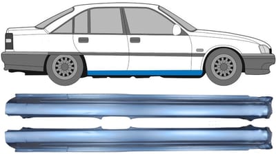 Volledige dorpel voor Opel Omega A 1986-1993 / Links + Rechts / Set