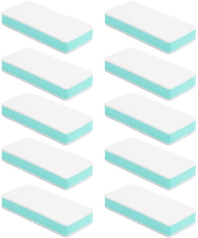 Dailygoods- Schuurspons 10 Stuks - Dubbelzijdige Schuurblokken - Korrel 1000/5000 - Compact Formaat - Multifunctioneel Gebruik - Hoge Prestaties - Schuurblok