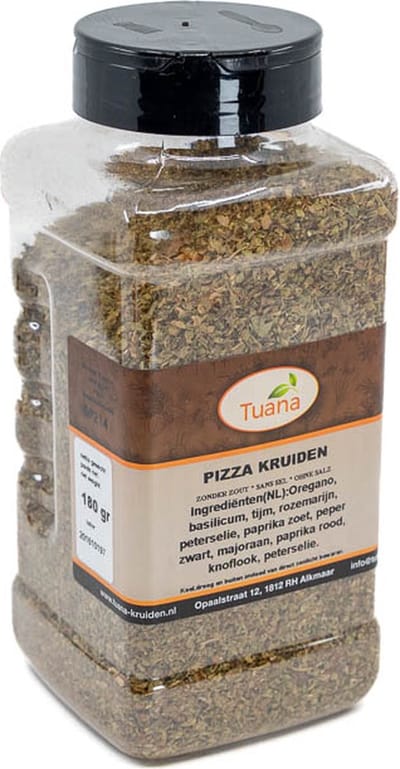 Tuana Kruiden - Pizza Kruiden - 180 Gram - Tuanashop - GP-P-0033