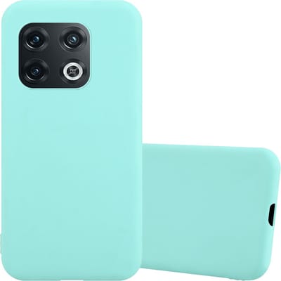Cadorabo Hoesje geschikt voor OnePlus 10 PRO 5G in CANDY BLAUW - Beschermhoes gemaakt van flexibel TPU silicone Case Cover