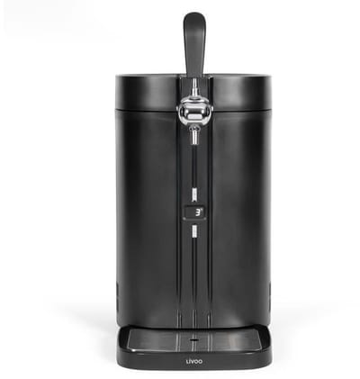 Biertap - LIVOO - DOM511 - 60W - Voor 5L zelf-drukvaten - 30 dagen houdbaar - 3 tot 12°C - Uitneembare lekbak