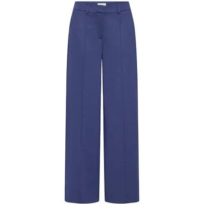 Vrouwen lange broek met brede pijpen Ichi Kate SUS Office