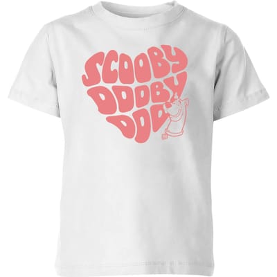 Scooby Doo I Ruv You Kids' T-Shirt - White - 110/116 (5-6 jaar)