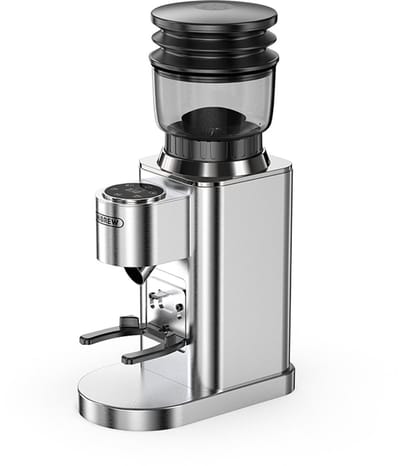 HiBREW G7 Elektrische Koffiemolen – 48 Maalstanden – Conische RVS Maalschijven – Anti-Statisch – Voor Espresso & Filterkoffie – Zilver