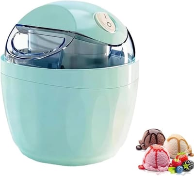 Mini IJs machine - Dessert maker - Zelf ijs maken - Persoonlijke porties - Compact formaat - Groen