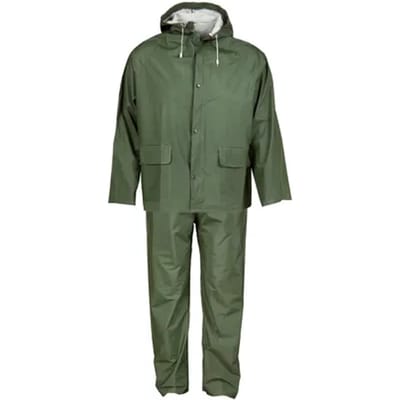 Busters Regenpak Pvc Groen L