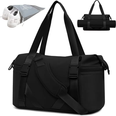Dames Reistas Sporttas Yoga Duffle Bag - Ideaal voor Fitness, Sport en Reizen