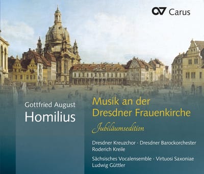 Dresdner Kreuzchor, Dresdner Barockorchester, Sächsisches Vocalenensemble, Virtiuosi Saxaniae, Ludwig Güttler - Homilius: Musik An Der Dresdner Frauenkirche Jubiläumsedition (2 CD)
