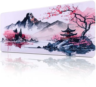 Dailygoods- Muismat XXL - Muismat Gaming - Muismat Groot - Waterdicht - Antislip Rubberen Onderkant - Polyesterweefsel - Gaming Mouse Pad