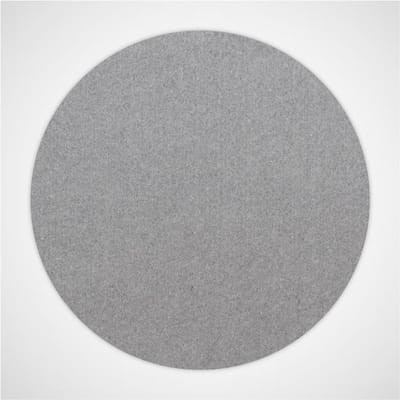 Ronde vilt onderzetter - Lichtgrijs - 6 stuks - Ø 10 cm - Glas onderzetter - Cadeau - Woondecoratie - Woonkamer - Tafelbescherming - Onderzetters Voor Glazen - Keukenbenodigdheden - Woonaccessoires - Tafelaccessoires