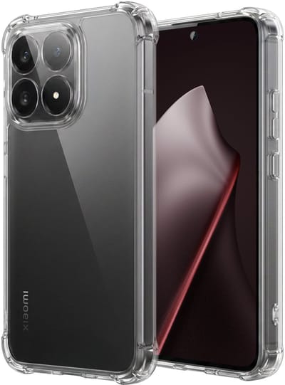 Hoesje - Geschikt voor Xiaomi 15T - Sterk & Shockproof - Siliconen Case - Back Cover - Telefoon Hoes Shock Proof - Transparant