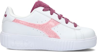 Diadora Game Step Ps Fluffy Sneakers - Meisjes - Wit - Maat 30