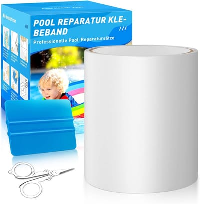 Waterdichte Reparatietape voor Zwembad en Luchtbed - Zelfklevend Onderwater Herstel