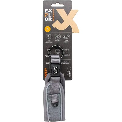 Duvoplus - Halsband Voor Dieren - Hond - Ultimate Fit Control Halsband Safety Xs - 30-33cm Silver Reflective - 1st