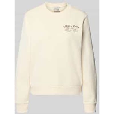 Scotch & Soda Small Artwork Regular Fit Sweatshirt