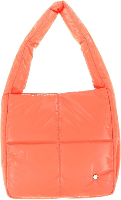 SEIDENFELT MANUFAKTUR Shopper Schoudertas Lahti Hobo Coral Oranje
