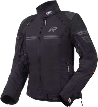 Rukka Armatou-R Zwart Waterdichte Dames Textiele Motorjas - Jas