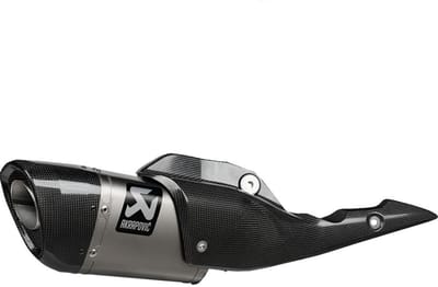 Akrapovic Suzuki Gsxs 1000 2004-2024 Gehomologeerde Slip On Uitlaatdemper Zilver Homologated