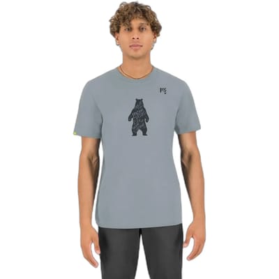 Karpos Wild Animal T-shirt Met Korte Mouwen Grijs M Man