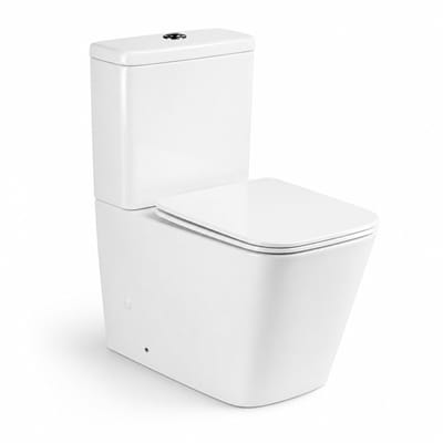 ZIMMER Staand Toilet HARMONY Wit – Soft-Close & Quick-Release Zitting – Keramiek Diepspoel