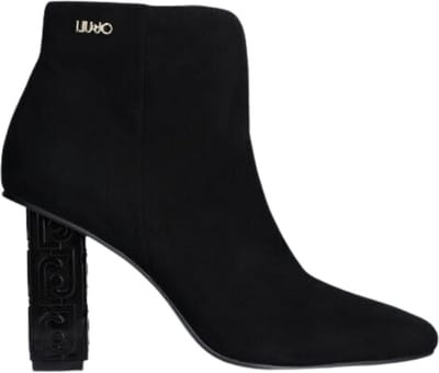 Liu Jo Jennifer 05 Dames Enkellaarsjes Suede - Zwart - Maat 35