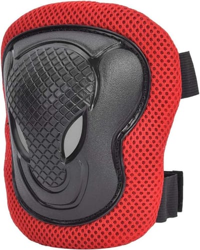 Beschermingsset Rolschaatsen - Sportbescherming - Veilig Sporten - Verdikte Spons - Volledige Set - Rood