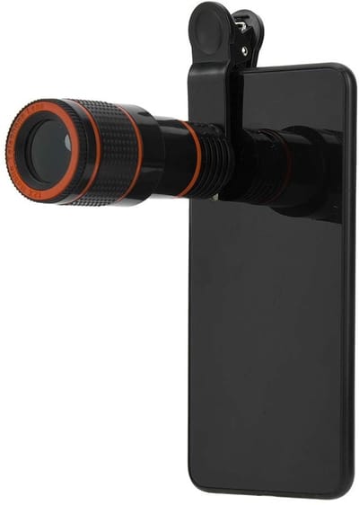 Allecto - Telephoto Lens - 12X Vergroting - Smartphone Accessoire - Geschikt voor Mobiele Telefoons - Fotografie - Optische Lens