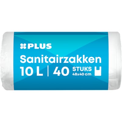 Sanitairzakken 10 liter