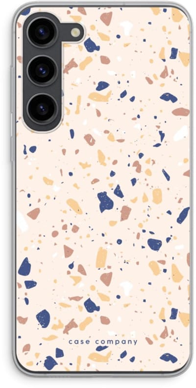 Case Company® - Hoesje geschikt voor Samsung Galaxy S23 Plus hoesje - Terrazzo N°23 - Soft Cover Telefoonhoesje - Bescherming aan alle Kanten en Schermrand