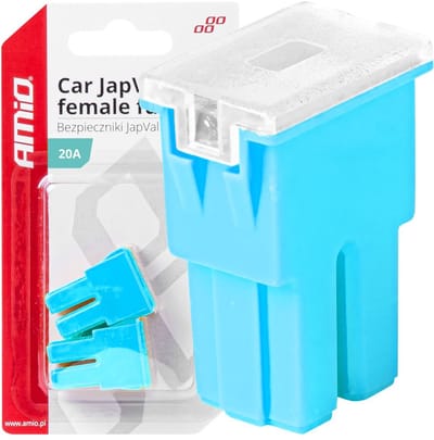 AMiO Car JapVal PAL Female zekering 20A - Japanse auto zekering