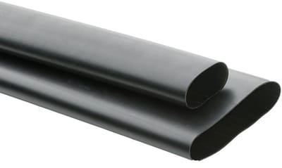 PRO-TIE® - Krimpkous met Lijm 43-12 mm Zwart UV Dikwandig krimpverhouding 3:1 (Stuk 1 meter) - PRO-TIE