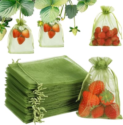 Rekx® - Fruithoes met trekkoord 10 x 15 cm - set van 50 stuks