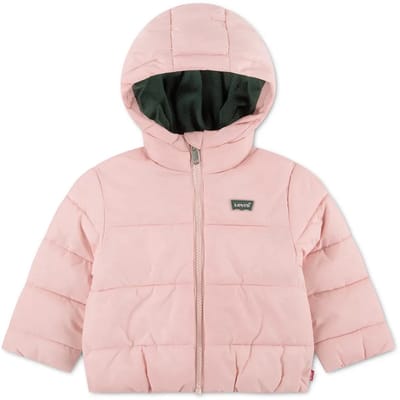 Levi´s ® Kids Core Batwing Puffer Jas Roze 12 Months Meisje