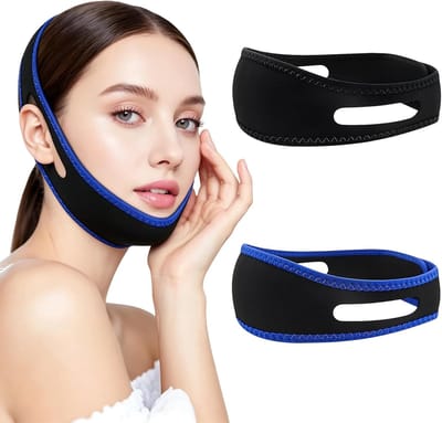 Anti-Snurk Kinband, Kinband Voor Minder Snurken En Verlichting, Verstelbare Snurkstopper, Professioneel En Effectief, Helpt Bij Het Verminderen Van Snurken, Anti-Snurkband Voor Mannen En Vrouwen