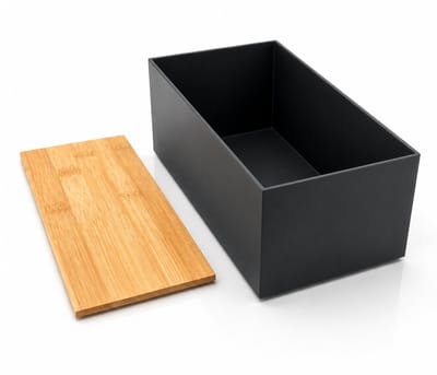 Purepeak Cracker Bewaardoos - Crackerdoos - 21 x 11.5 x 9 cm - Ontbijtkoek - Knackebrod