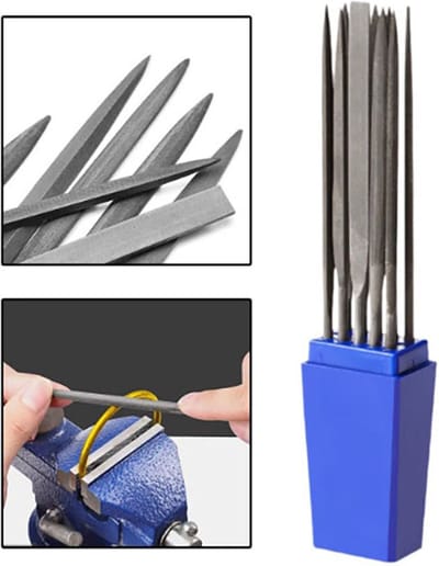 Actie4you® - Sieradenvijlenset – Diamantvijlenset voor Precisiewerk - Diamant naaldvijl set - 10 delige diamant naaldvijl set - Diamant naaldvijl - Diamantvijl - Diamantvijl set