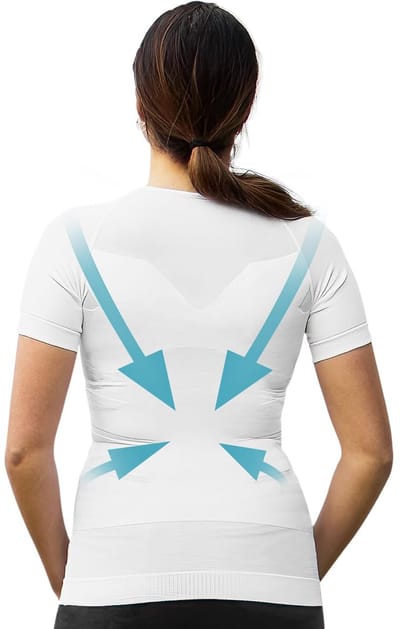 Houdingcorrector T-shirt Dames voor Rechte Rug en Schouders