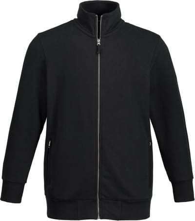 JAY-PI - Heren - Trainingsjasje opstaande kraag - Zwart - Maat 4XL